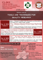 Webinar series on Tools and Techniques for Effective Research 2020 Webinar Workshop Poster